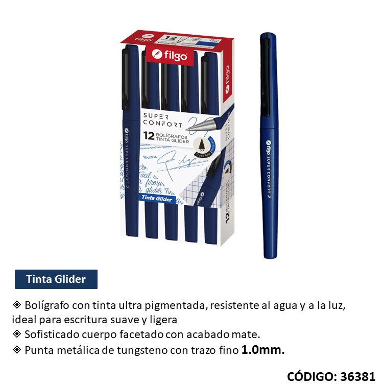 BOLIGRAFO FILGO SUPER CONFORT 1.0 (L36381)
