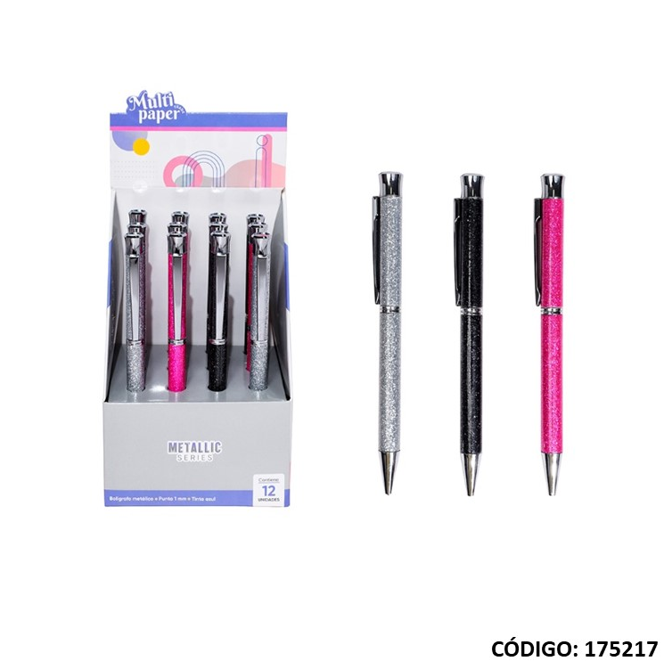BOLIGRAFO MULTIPAPER RETRACTIL SHINE (L175217)