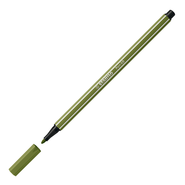 MARCADOR STABILO PEN 68 VERDE MUSGO 68/35 (S234VMU)