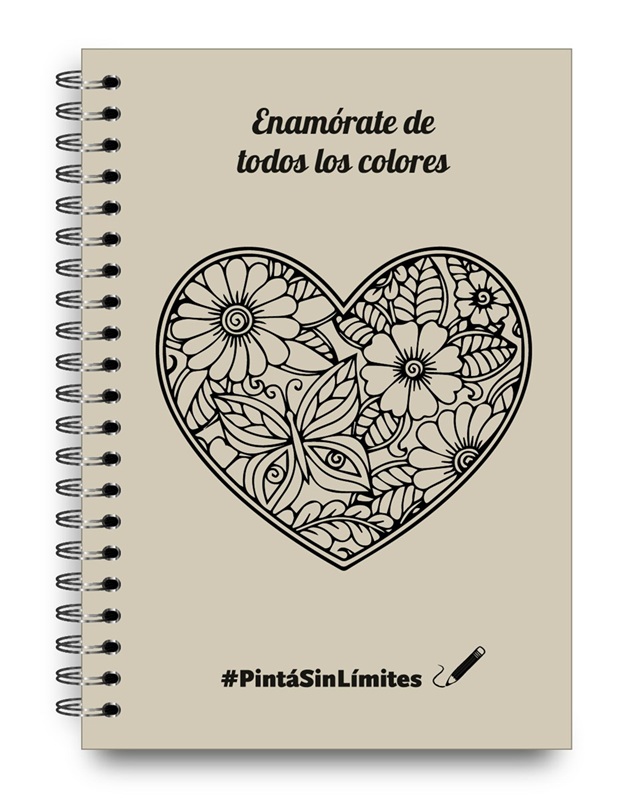 CUADERNO A5 16X21 PAPERLAND ECO NATURAL PINTA SIN LIMITES LISO (L105717)105717