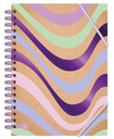 CUADERNO 20X28 REYSA KRAFTY ESPIRAL X100hjs. TAPA DURA RAYADO (L17125)