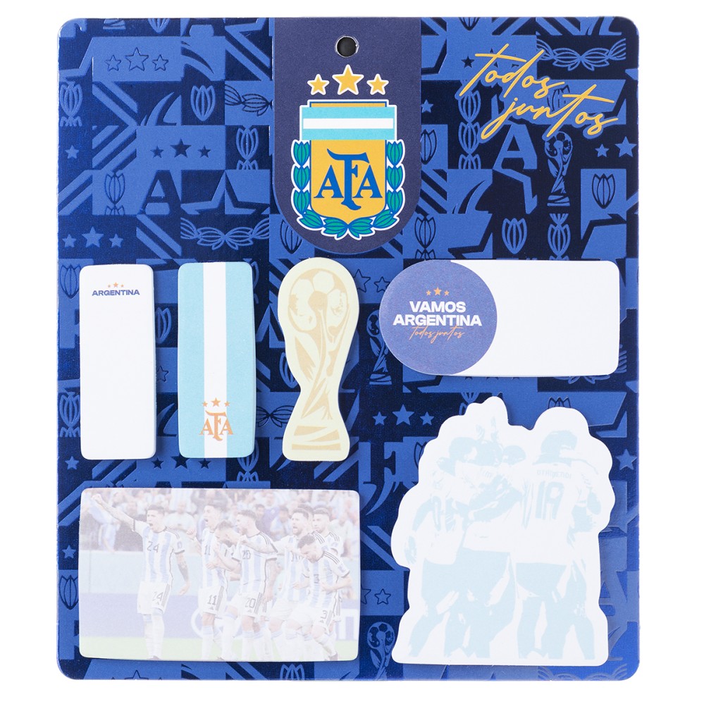 SET DE NOTAS ADHESIVAS AFA (L35358)