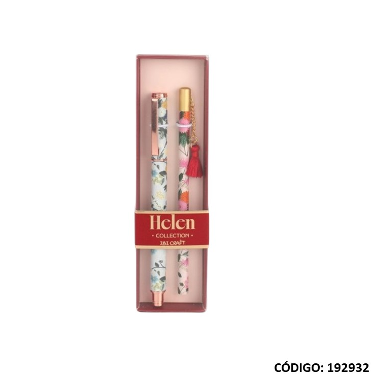 BOLIGRAFO + LAPIZ IBI CRAFT HELEN (L192932)