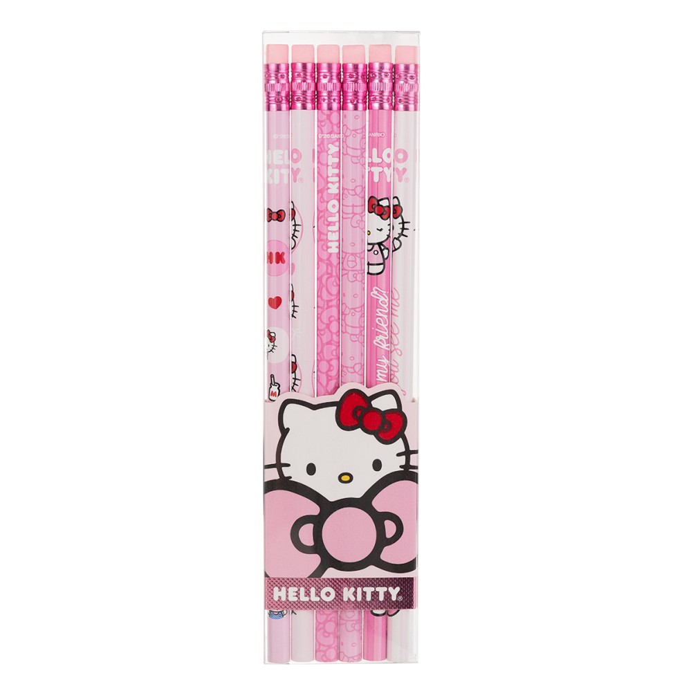 SET DE LAPIZ HB X6 UNIDADES KITTY (L35336)
