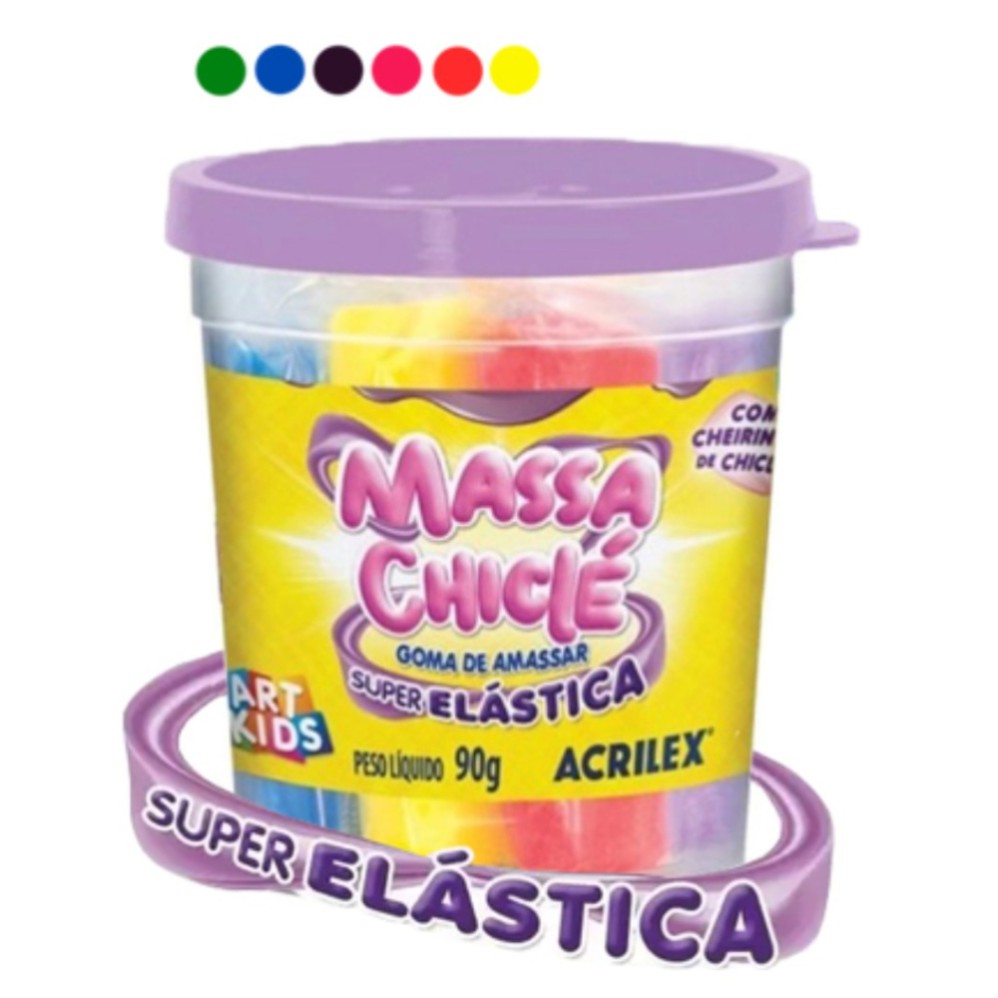 MASA CHICLE X90gr. ELASTICA (J22704)