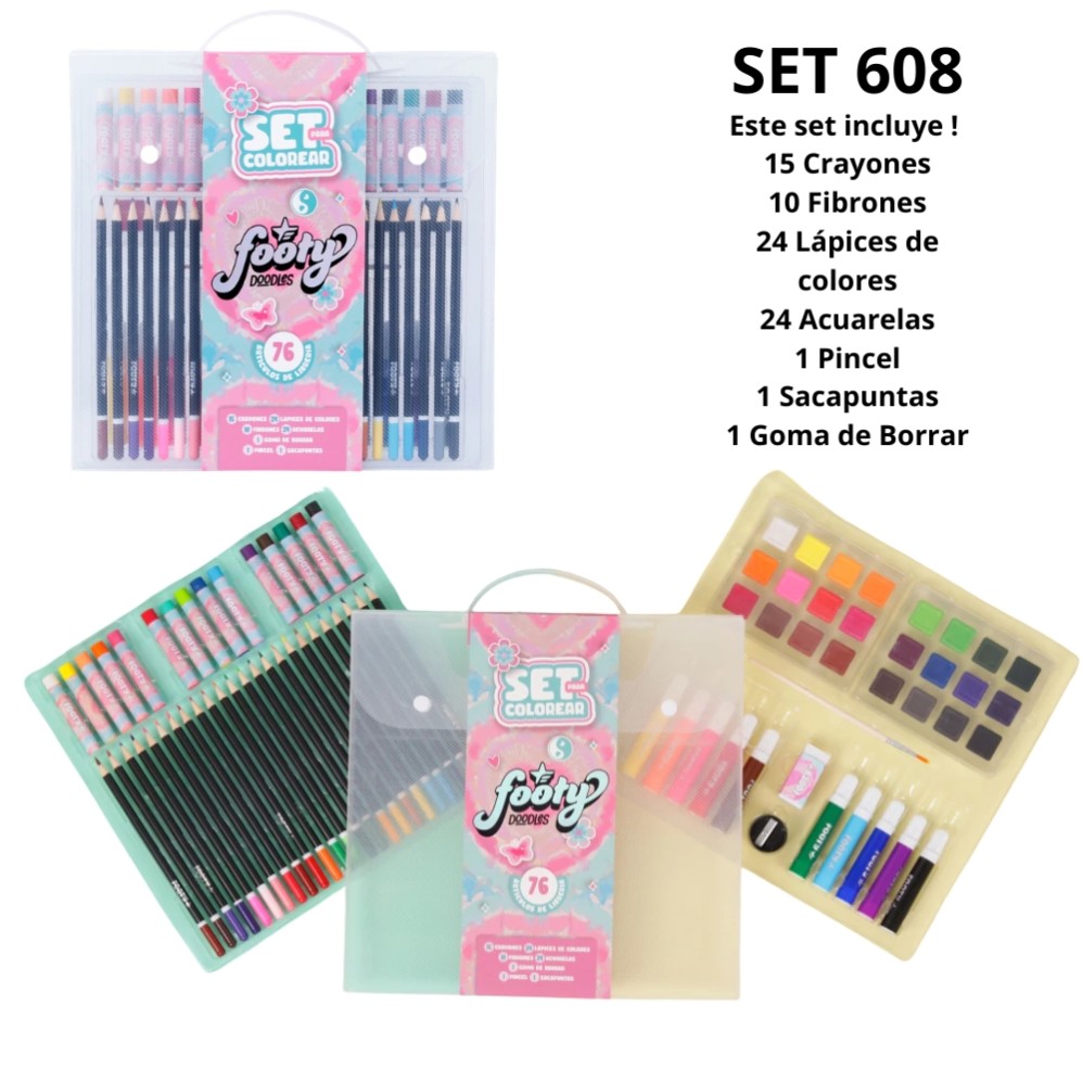 SET PARA COLOREAR FOOTY (L34889)