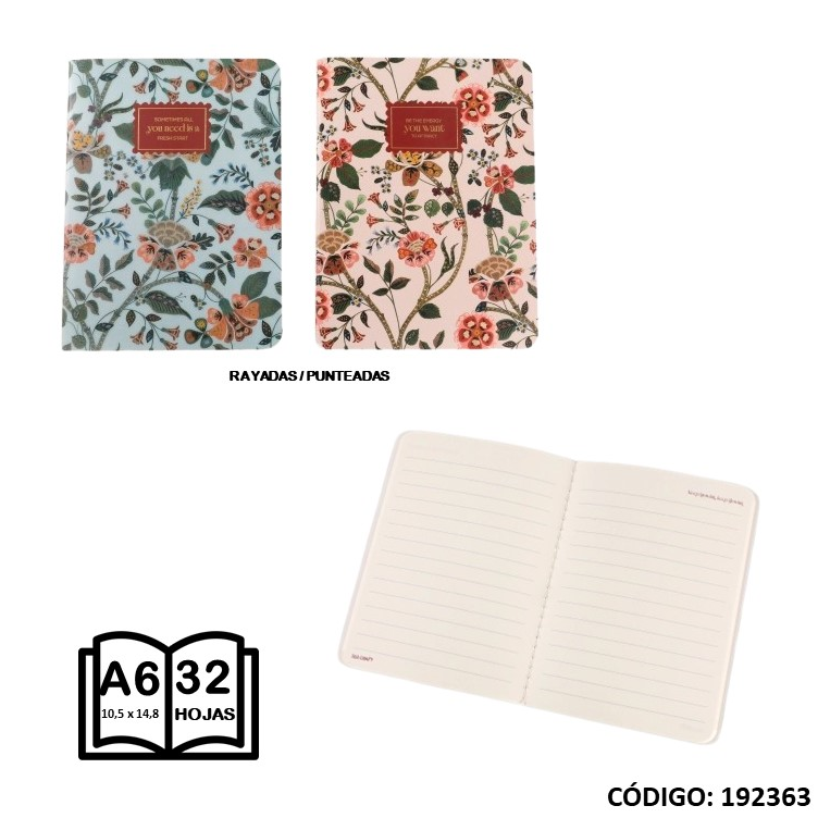LIBRETA A6 IBI CRAFT HELEN X32hjs. (L192363)