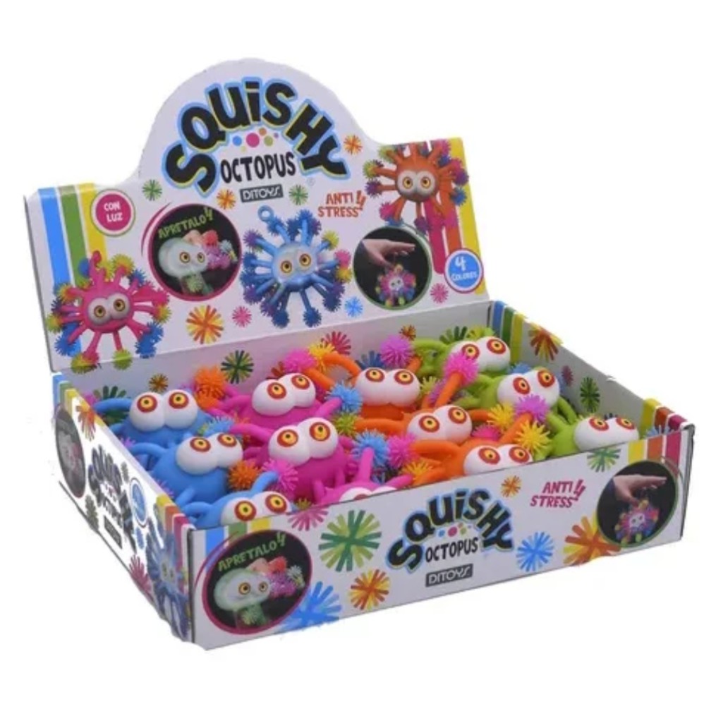 SQUISHY DITOYS OCTOPUS (J30511)