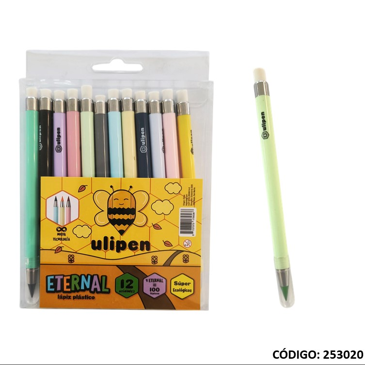 LAPIZ INFINITO COLOR ULIPEN X12 COLORES (L253020)