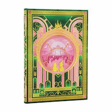 CUADERNO 18X13 PAPERBLANKS TAPA DURA LA MAGIA DE WICKED RAYADO (P764398)