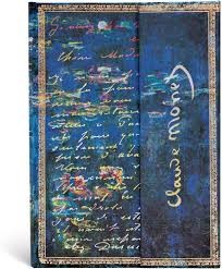 CUADERNO 18X13 PAPERBLANKS TAPA DURA MONET RAYADO (P712092)
