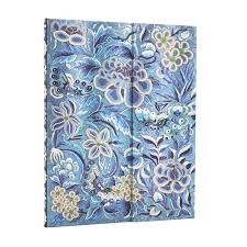CUADERNO 23X18 PAPERBLANKS TAPA DURA SAUCE AZUL RAYADO (P798935)