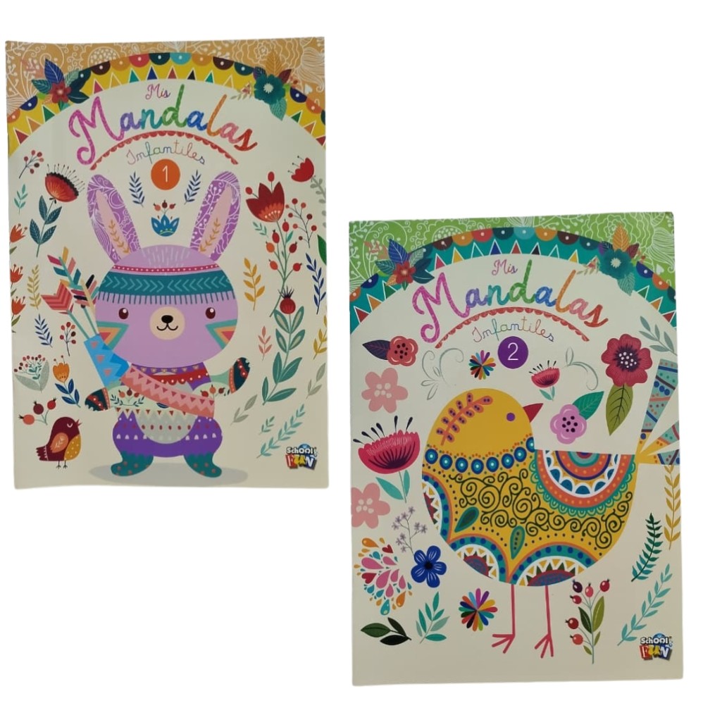 LIBRO SCHOOL MIS MANDALAS INFANTILES (LIR35663)