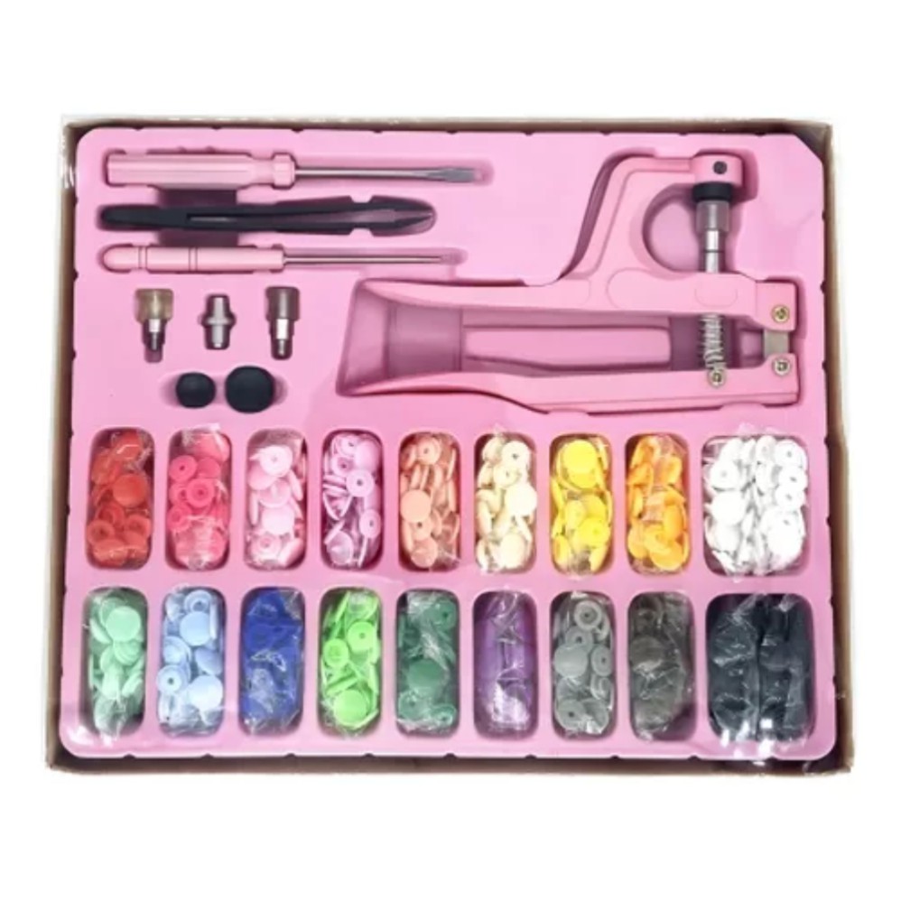 SET COLOCADOR DE BROCHES A PRESION IBI CRAFT 25538