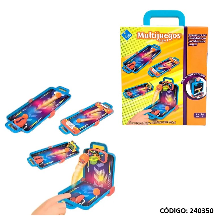 MULTIJUEGOS 4 EN 1 (J240350)