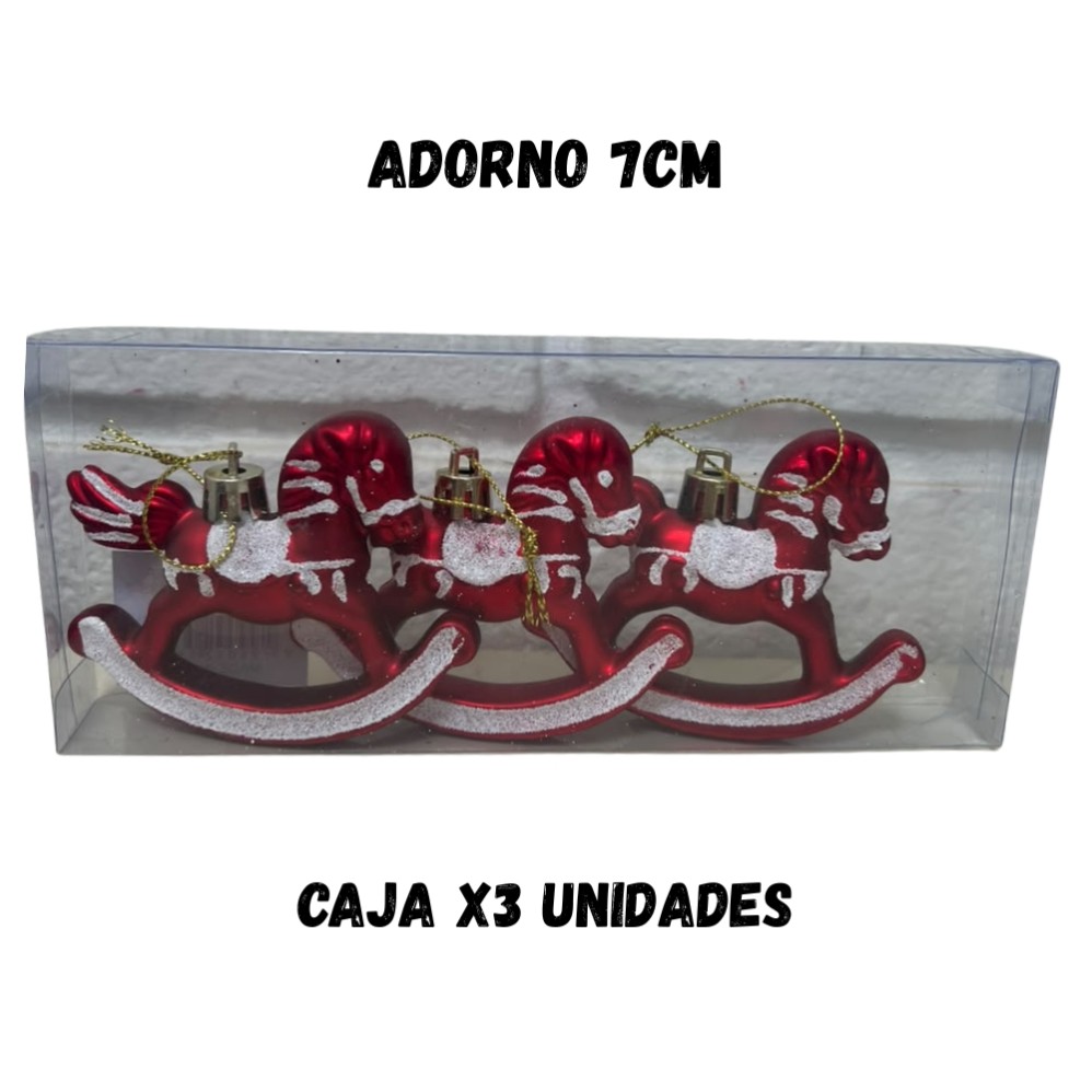ADORNO NAVIDAD X3 RENOS (R36135)