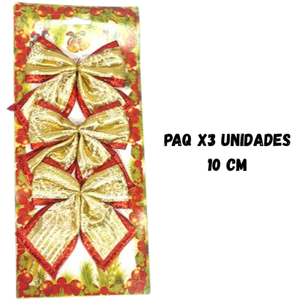 MOÑO 10cm. X3 UNIDADES COMBINADO (R36116)