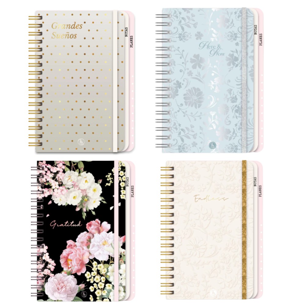 CUADERNO 14X20cm. RY ESCALONADO DELUXE (L32256)