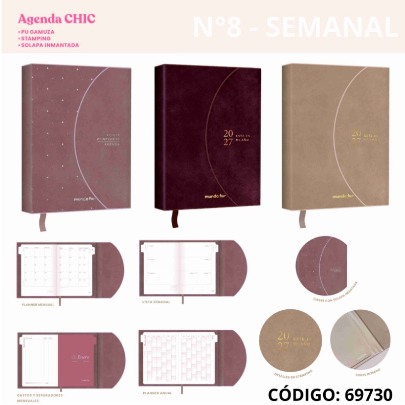 AGENDA 2027 N8 FW SEMANAL CON SOLAPA E IMAN CHIC (L69730)