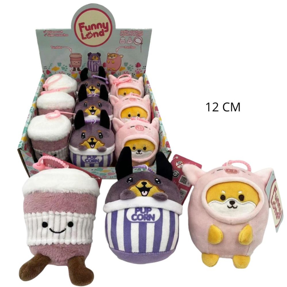 PELUCHE SOFT 12cm. FUNNYLAND (J35887)