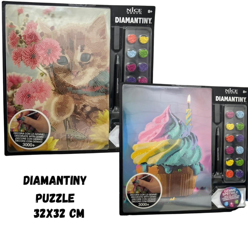 PUZZLE DIAMANTINY 32X32cm. (J36293)