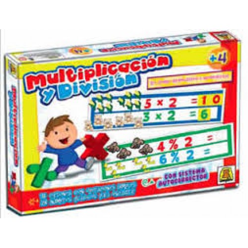JUEGO DE DIVISIONES Y MULTIPLICACIONES IMPLAS (J12522)