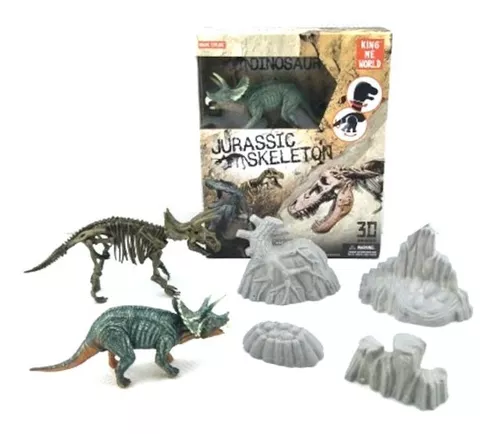 SET DINOSAURIO JURASSIC SKELETON MODELOS VARIOS (J21160)