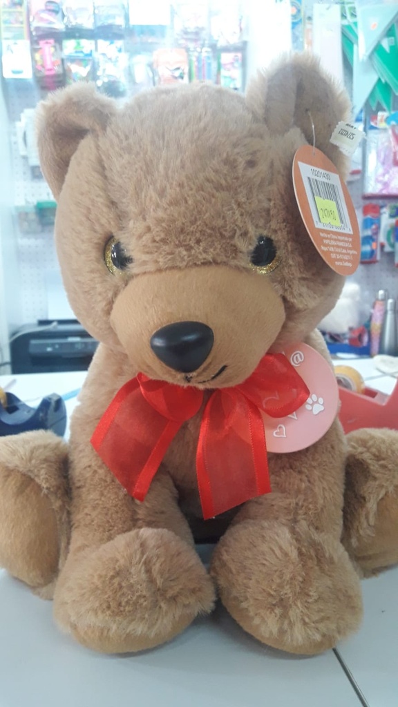 PELUCHE OSO CON MOÑO (J247650)