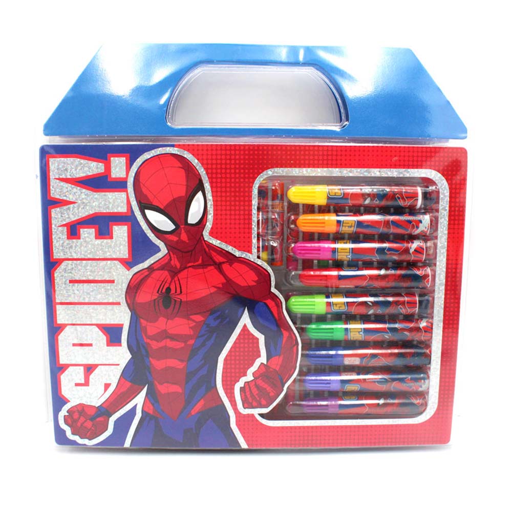 VALIJA DE ARTE SPIDERMAN 66 PIEZAS  (G3286)