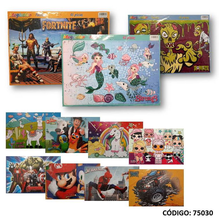 PUZZLE  48 PIEZAS (J75030)