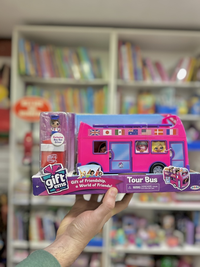 COLECTIVO DE JUGUETE "TOURS BUS" GIFT EMS (J990615)