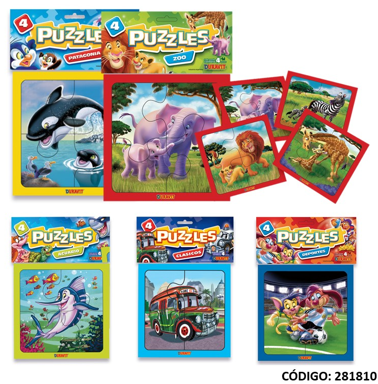PUZZLE    4 PIEZAS  DURAVIT (L281810)