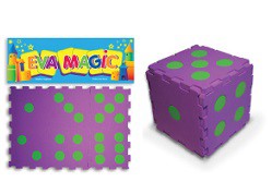 DIDACTICO JUGUETE GOMA EVA DADO (L8672)