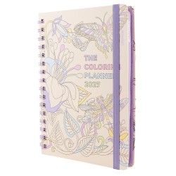 [L15717] AGENDA 2027 MOOVING 15x21 COLORING THERAPY  ESPIRAL (L15717)