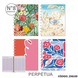 [L258100] AGENDA 2026 PERPETUA NORPAC N8 ESPIRAL SEMIRIGIDA (L258100)