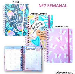 [L64050] AGENDA 2026 PUNTO CERO N7 SEMANAL CON ESPIRAL (L64050)