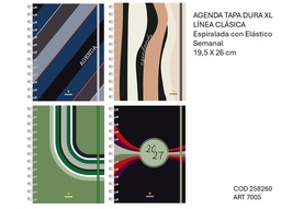 [L258260] AGENDA 2027 NORPAC XL SEMANAL ESPIRAL CARTONE (L258260)