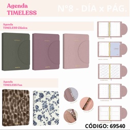 [L69540] AGENDA 2027 N8 FW DIA POR PAGINA  CON SOLAPA TIMELESS (L69540)