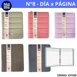 [L237330] AGENDA 2027 N8 BIG LIFE CON CIERRE DIA POR PAGINA PLANNER (L237330)