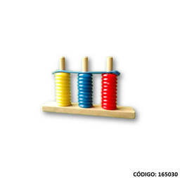 [L165030] DIDACTICO ABACO JUEGUIN 3 DECENAS (L165030)