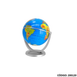 [L200120] GLOBO TERRAQUEO  10cm. POLITICO PLASTICO  (L200120)
