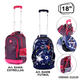 MOCHILA CARRO 18" ELF BASE GOMA (L212110)
