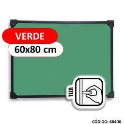 [L68400] PIZARRA PARA TIZA VERDE 60x80cm (L68400)