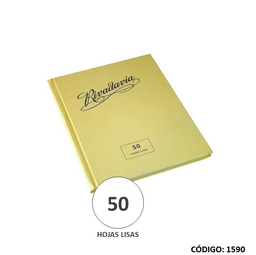 [L1590] CUADERNO N3 RIVADAVIA TAPA DURA LISO x 50hjs(5/60) (L1590)
