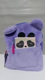 [L241850] MOCHILA 12" LSD PELUCHE JARDIN ESPALDA (L241850)