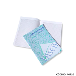 [L44410] CUADERNO TAPA BLANDA RAYADO DIAGONAL x24hjs.  (L44410)
