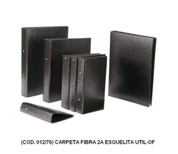 [L12760] CARPETA FIBRA 2A ESQUELITA UTIL OF (L12760)