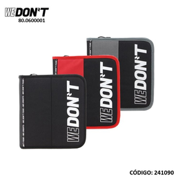 [L241090] CARPETA 3A CON CIERRE LSD WE DONT  (L241090)