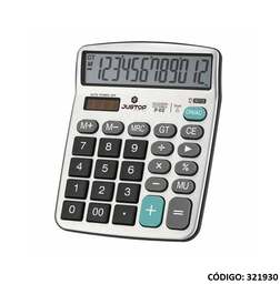 [L321930] CALCULADORA JUSTOP JP-612(12d) (L321930)