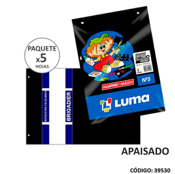 [L39530] REPUESTO DIBUJO BRIGADIER APAISADO NEGRO (L39530)